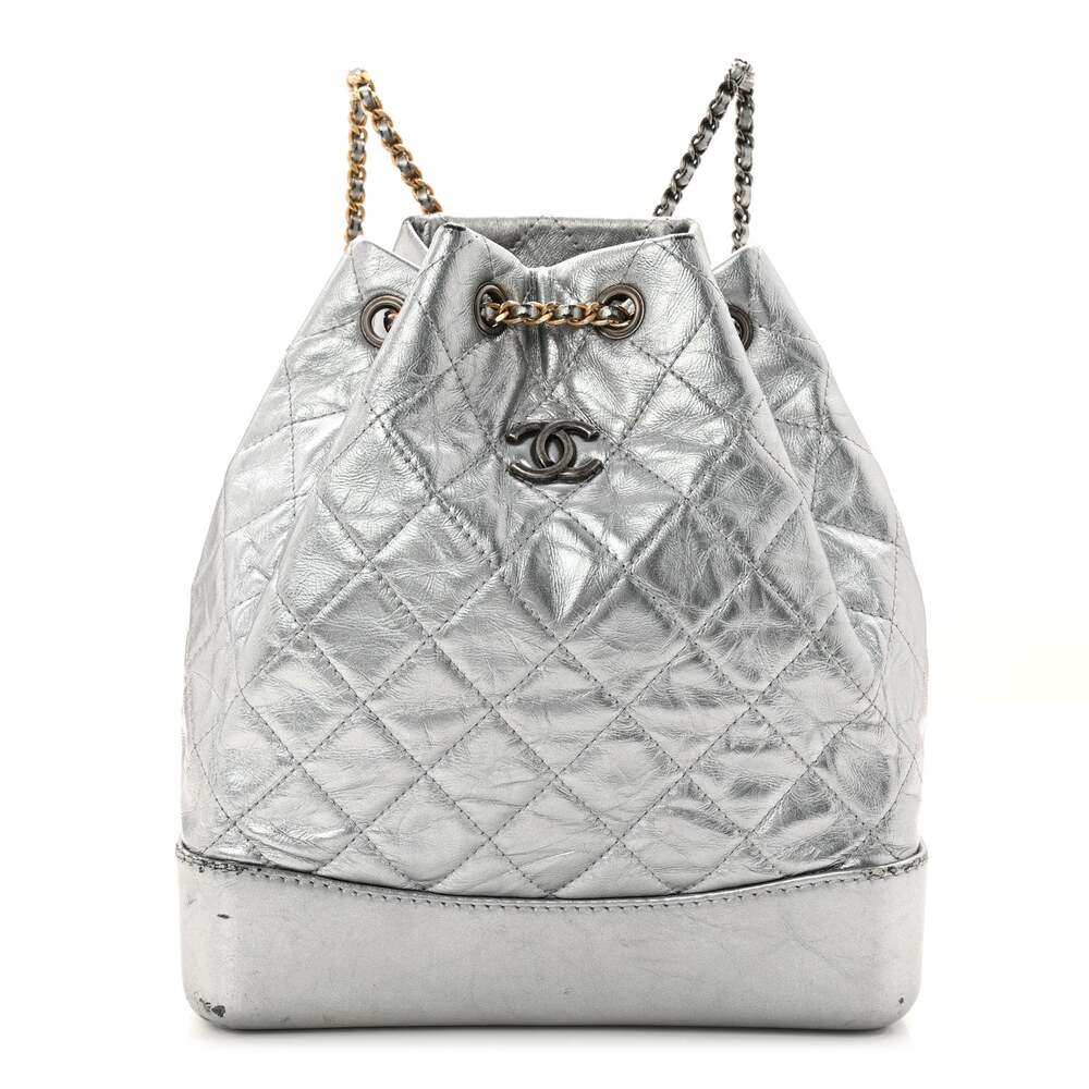 Chanel Metallic Crumpled Calfskin #270941C24B